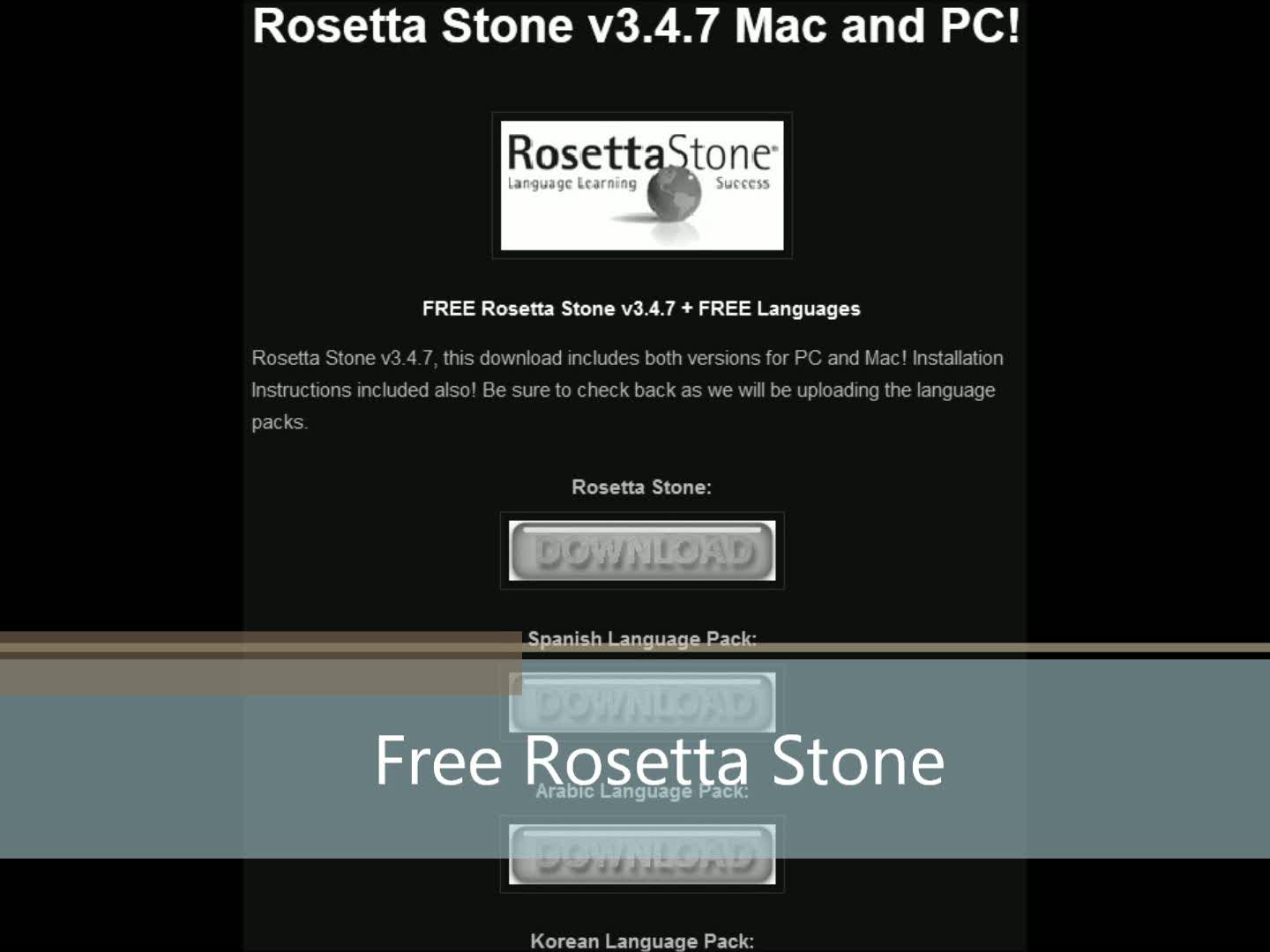 manually add language files rosetta stone